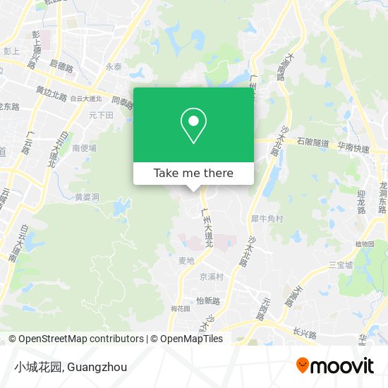 小城花园 map