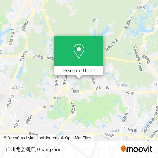 广州龙会酒店 map