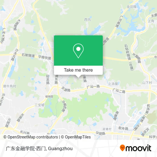 广东金融学院-西门 map