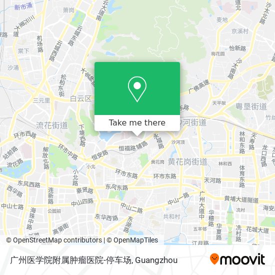 广州医学院附属肿瘤医院-停车场 map