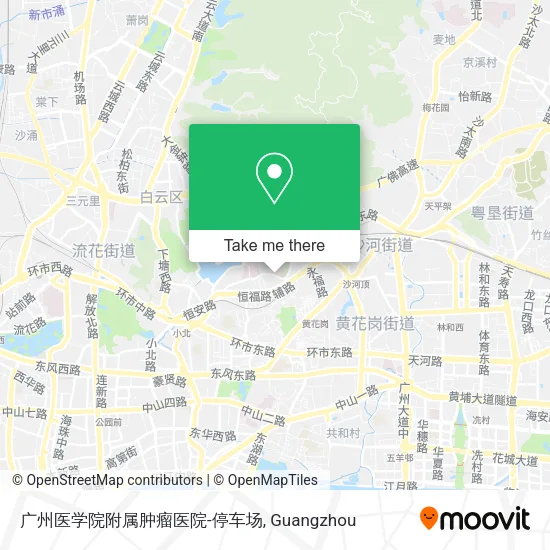 广州医学院附属肿瘤医院-停车场 map
