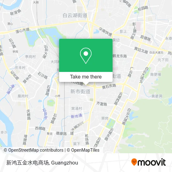 新鸿五金水电商场 map