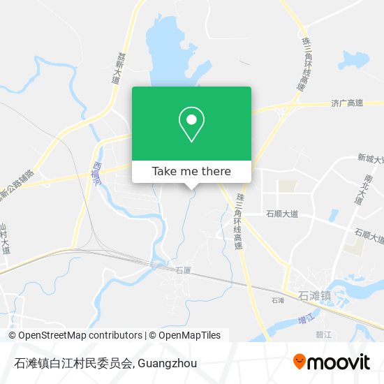 石滩镇白江村民委员会 map