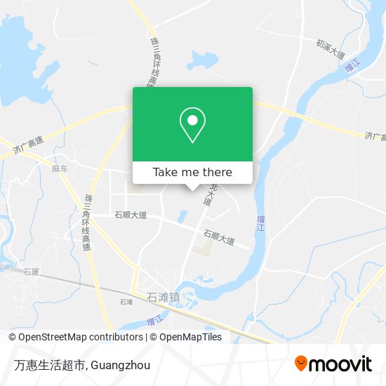 万惠生活超市 map
