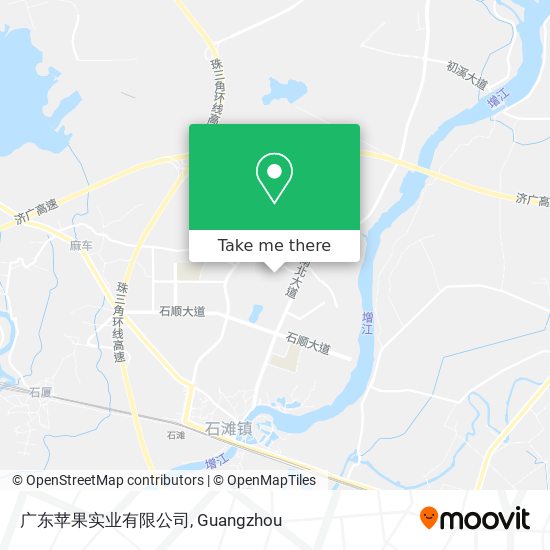 广东苹果实业有限公司 map