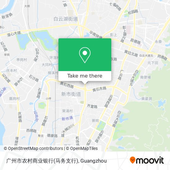 广州市农村商业银行(马务支行) map