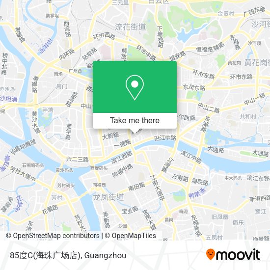 85度C(海珠广场店) map