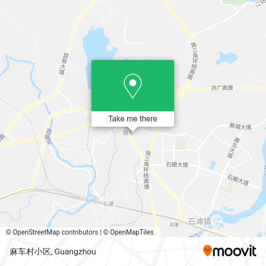 麻车村小区 map