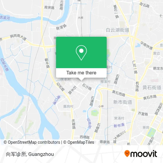 向军诊所 map