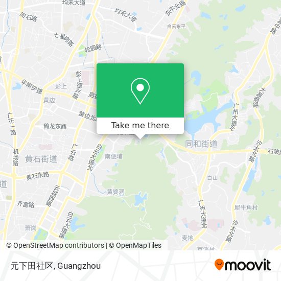 元下田社区 map