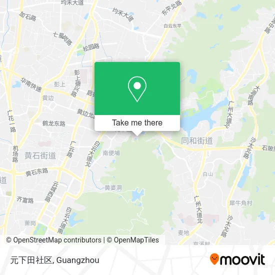 元下田社区 map