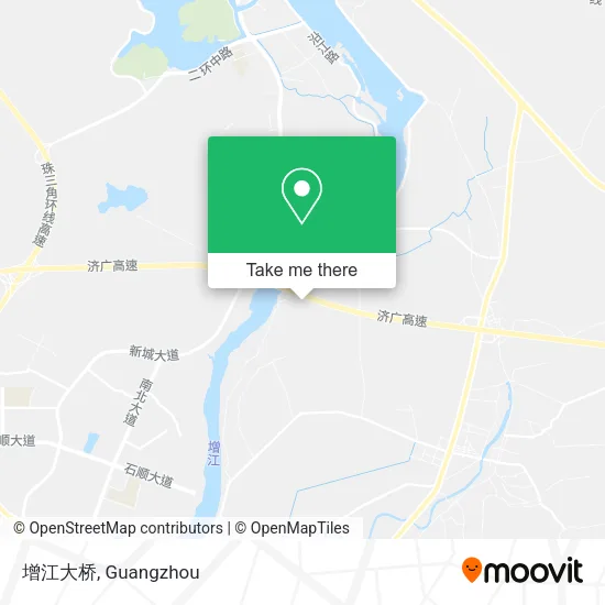 增江大桥 map