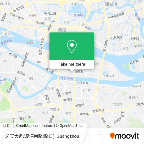 迎宾大道/厦滘南路(路口) map