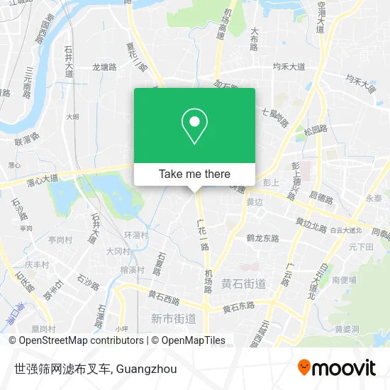 世强筛网滤布叉车 map
