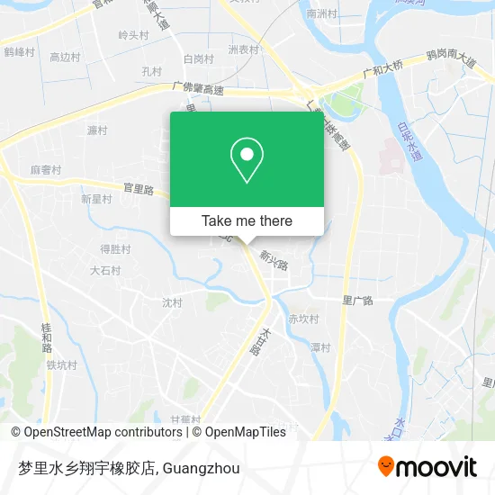 梦里水乡翔宇橡胶店 map