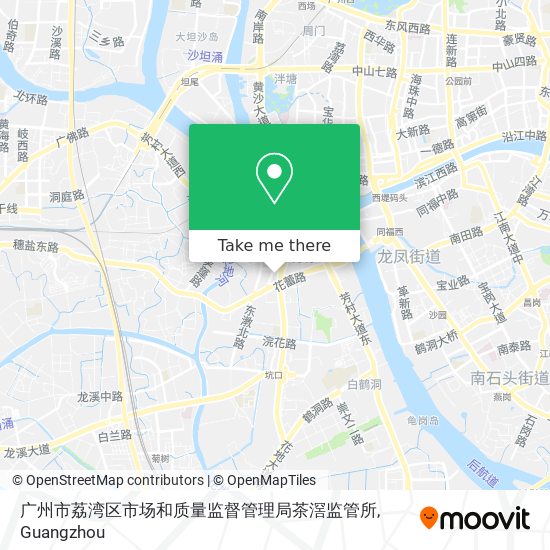 广州市荔湾区市场和质量监督管理局茶滘监管所 map