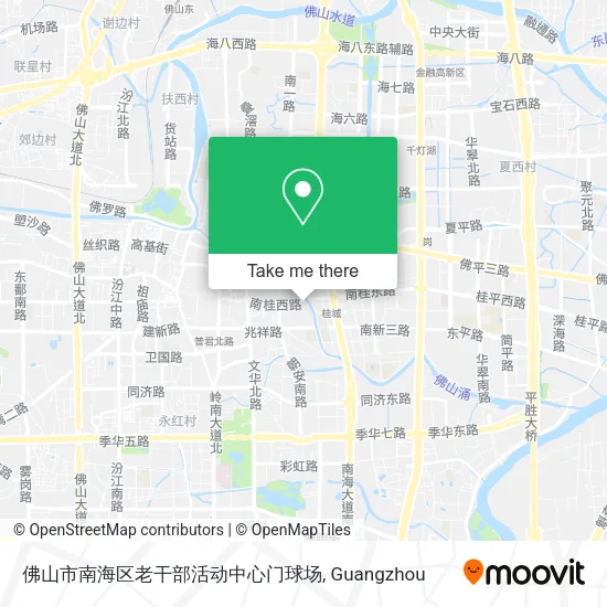 佛山市南海区老干部活动中心门球场 map