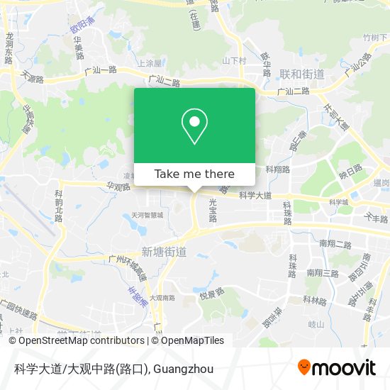 科学大道/大观中路(路口) map