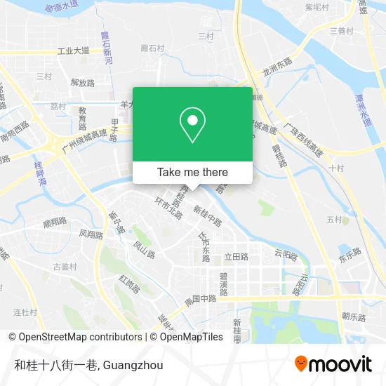 和桂十八街一巷 map