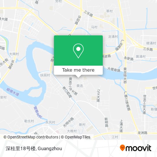 深桂里18号楼 map