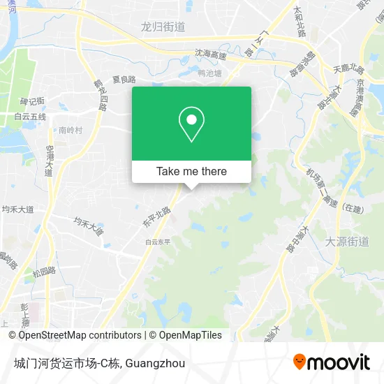 城门河货运市场-C栋 map