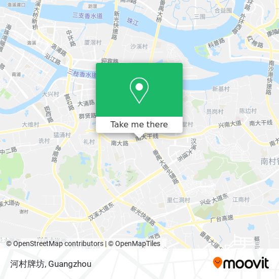 河村牌坊 map