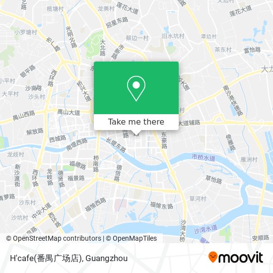 H'cafe(番禺广场店) map