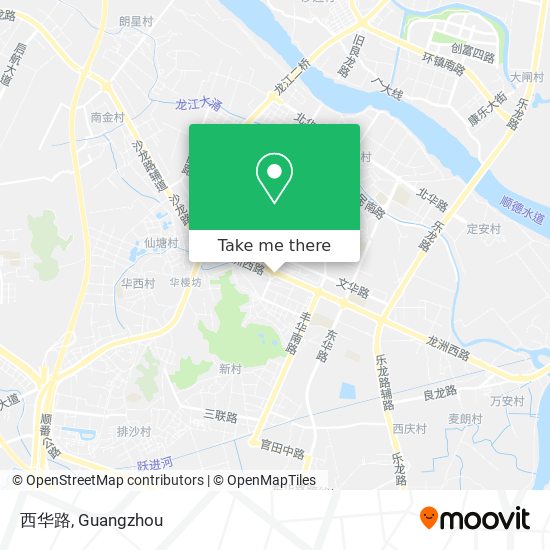 西华路 map