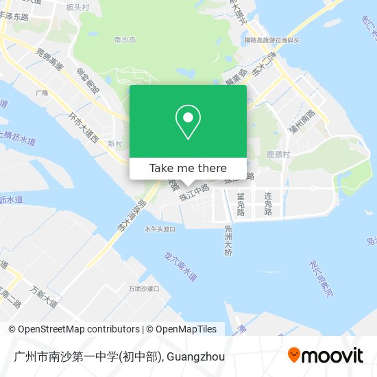 广州市南沙第一中学(初中部) map