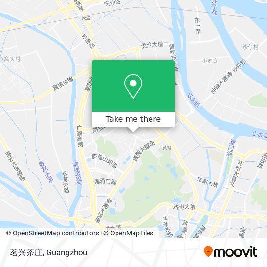 茗兴茶庄 map