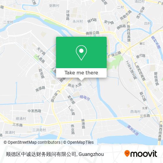 顺德区中诚达财务顾问有限公司 map