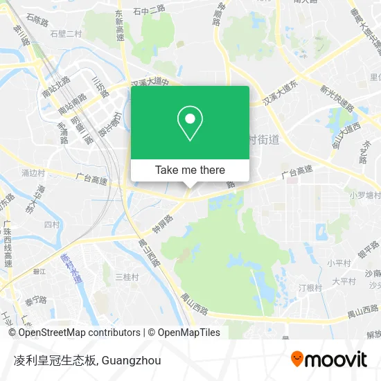 凌利皇冠生态板 map