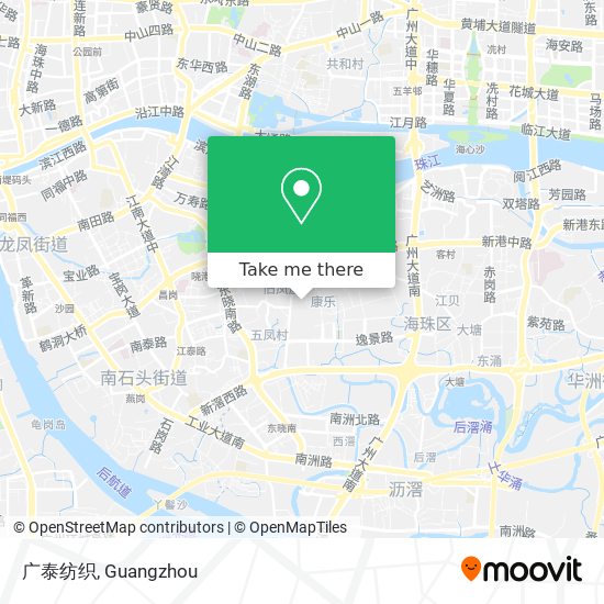 广泰纺织 map