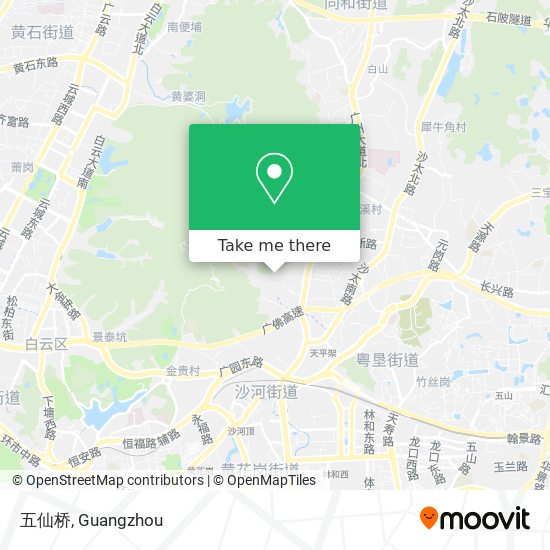 五仙桥 map