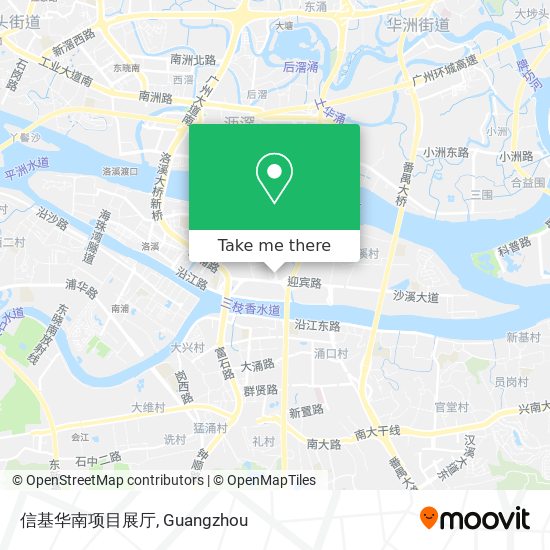 信基华南项目展厅 map