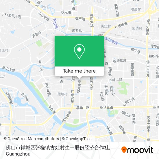 佛山市禅城区张槎镇古灶村生一股份经济合作社 map