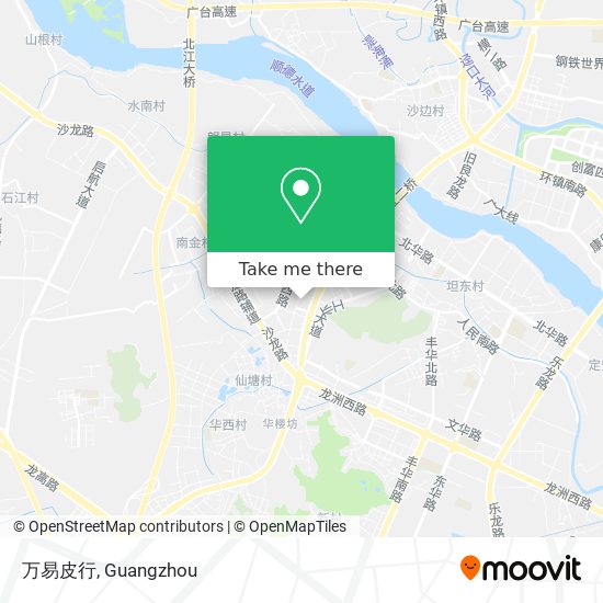 万易皮行 map
