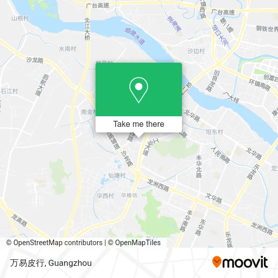 万易皮行 map