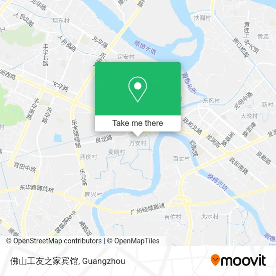 佛山工友之家宾馆 map