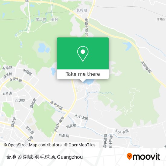 金地·荔湖城-羽毛球场 map