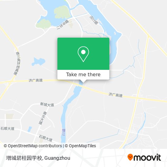 增城碧桂园学校 map