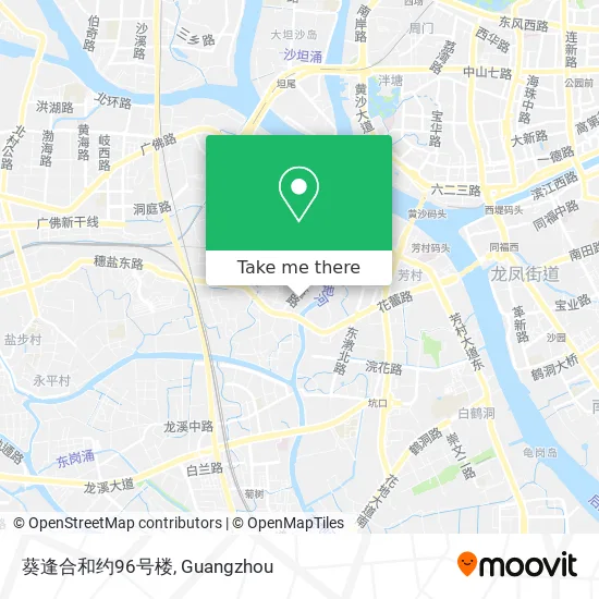 葵逢合和约96号楼 map