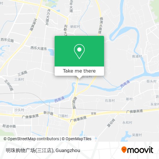 明珠购物广场(三江店) map