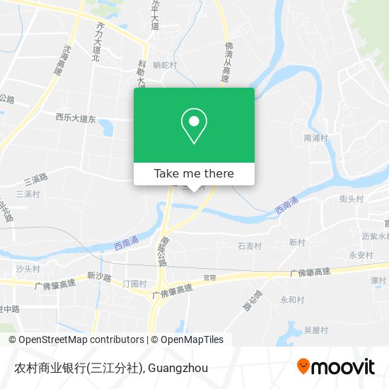 农村商业银行(三江分社) map