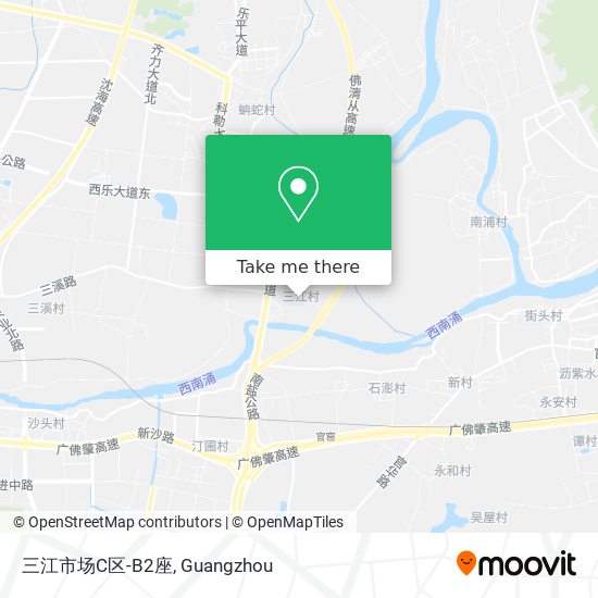 三江市场C区-B2座 map