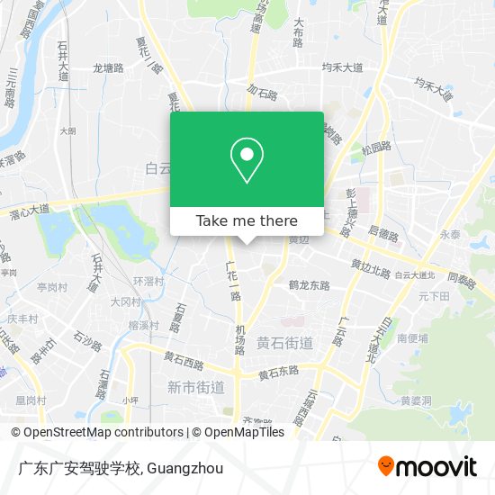 广东广安驾驶学校 map