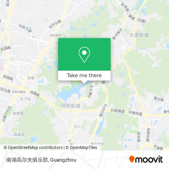 南湖高尔夫俱乐部 map