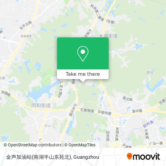 金声加油站(南湖半山东苑北) map