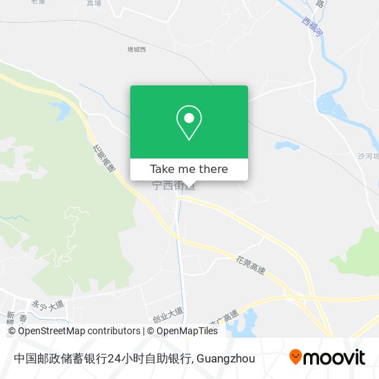 中国邮政储蓄银行24小时自助银行 map