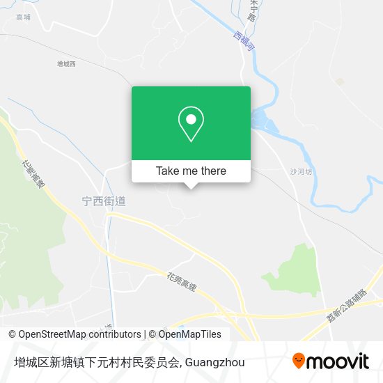 增城区新塘镇下元村村民委员会 map